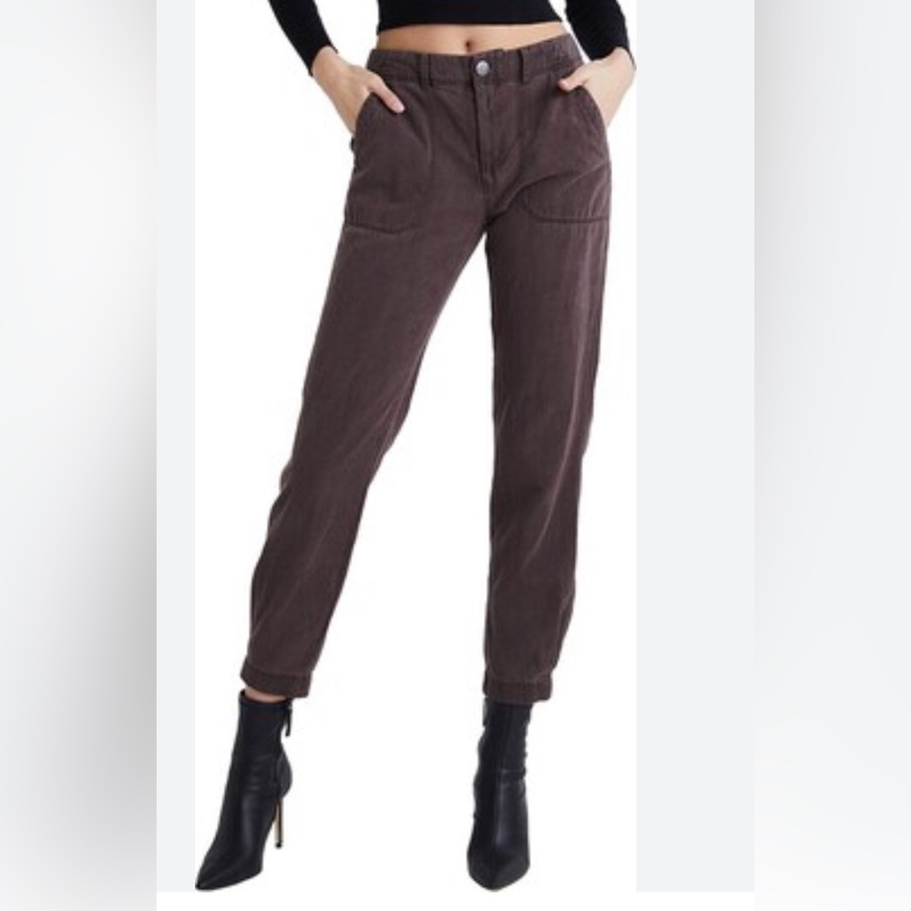 Bella Dahl Charley-Pleated Cuff Utility Pant